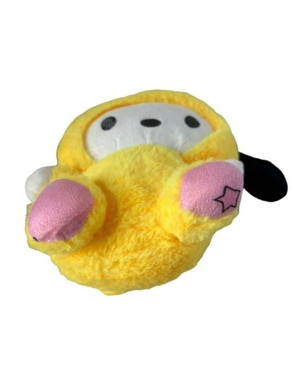 Pochacco Plush Yellow Star Pajamas 8” Hello Kitty Friends Stuffed Toy - Picture 3 of 5